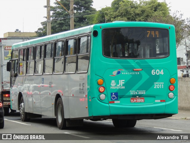 TUSMIL - Transporte Urbano São Miguel 604 na cidade de Juiz de Fora, Minas Gerais, Brasil, por Alexandre Tilli. ID da foto: 9147680.