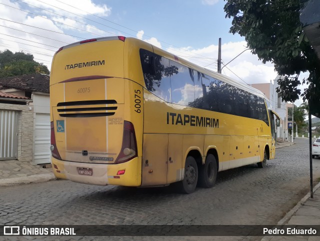 Viação Itapemirim 60075 na cidade de Alagoa Grande, Paraíba, Brasil, por Pedro Eduardo. Número da foto: #9147313.
