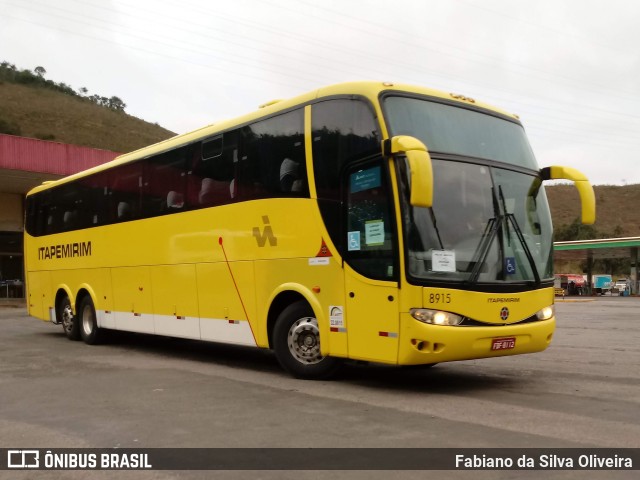 Viação Itapemirim 8915 na cidade de Juiz de Fora, Minas Gerais, Brasil, por Fabiano da Silva Oliveira. ID da foto: 9149089.