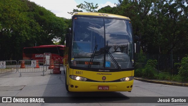 Viação Itapemirim 8801 na cidade de São Paulo, São Paulo, Brasil, por Jessé Santos. ID da foto: 9149107.