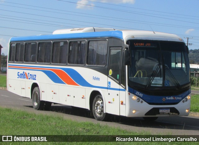 VUSC - Viação União Santa Cruz 2545 na cidade de Santa Cruz do Sul, Rio Grande do Sul, Brasil, por Ricardo Manoel Limberger Carvalho. Número da foto: #9151163.