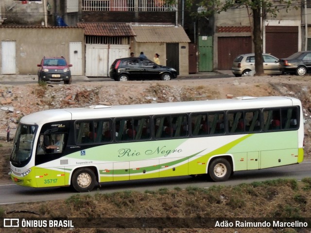 Rio Negro Fretamento e Turismo 35717 na cidade de Belo Horizonte, Minas Gerais, Brasil, por Adão Raimundo Marcelino. ID da foto: 9151647.