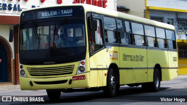Empresa de Transporte Estrela do Mar 022 na cidade de Belém, Pará, Brasil, por Victor Hugo. Número da foto: #9149974.