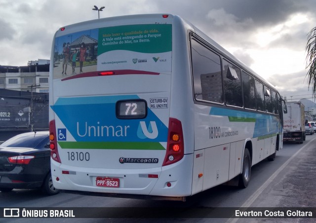 Unimar Transportes 18100 na cidade de Cariacica, Espírito Santo, Brasil, por Everton Costa Goltara. ID da foto: 9150336.