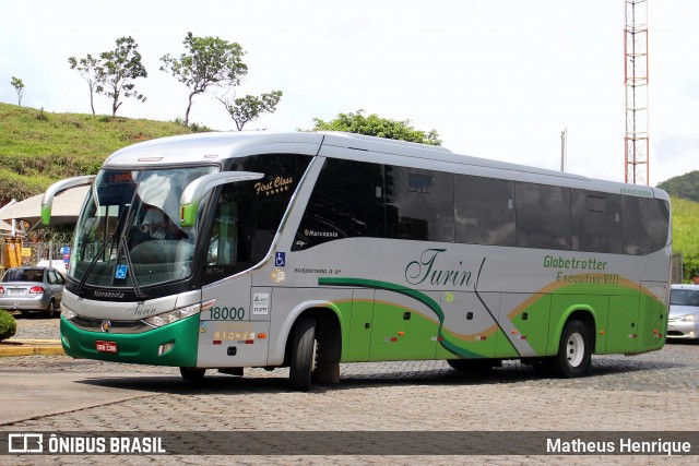Turin Transportes 18000 na cidade de João Monlevade, Minas Gerais, Brasil, por Matheus Henrique. Número da foto: #9150457.