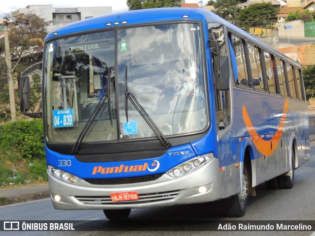 Pontual 330 na cidade de Belo Horizonte, Minas Gerais, Brasil, por Adão Raimundo Marcelino. ID da foto: 9151345.