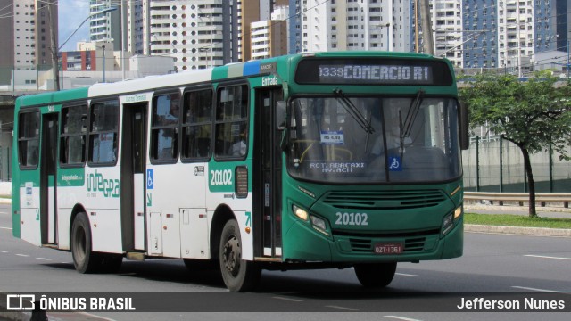 OT Trans - Ótima Salvador Transportes 20102 na cidade de Salvador, Bahia, Brasil, por Jefferson Nunes. Número da foto: #9151567.