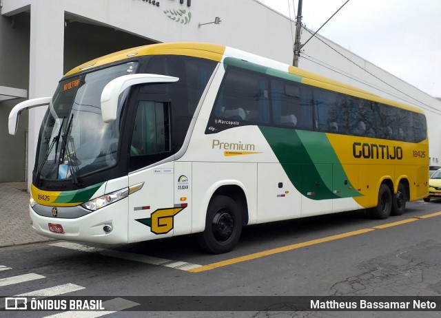 Empresa Gontijo de Transportes 18425 na cidade de Juiz de Fora, Minas Gerais, Brasil, por Mattheus Bassamar Neto. ID da foto: 9152253.