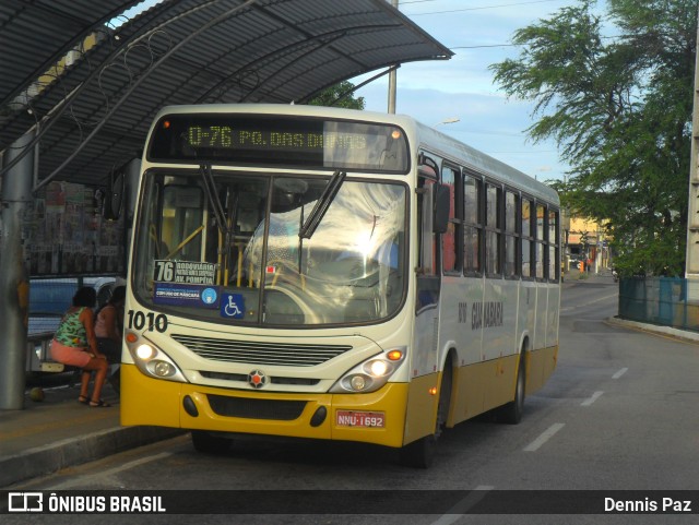 Transportes Guanabara 1010 na cidade de Natal, Rio Grande do Norte, Brasil, por Dennis Paz. ID da foto: 9152254.