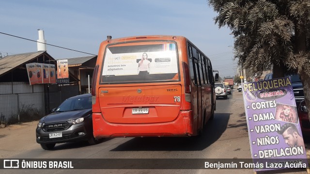 Nueva Servi Express 78 na cidade de Padre Hurtado, Talagante, Metropolitana de Santiago, Chile, por Benjamín Tomás Lazo Acuña. Número da foto: #9153875.