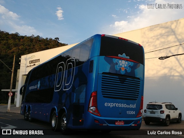 Expresso do Sul 15304 na cidade de Juiz de Fora, Minas Gerais, Brasil, por Luiz Carlos Rosa. Número da foto: #9155957.