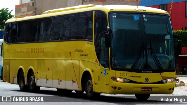 Viação Itapemirim 5801 na cidade de Belém, Pará, Brasil, por Victor Hugo. ID da foto: 9157562.