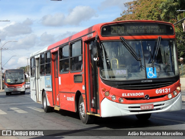 Viação Santa Edwiges 69131 na cidade de Belo Horizonte, Minas Gerais, Brasil, por Adão Raimundo Marcelino. Número da foto: #9158090.