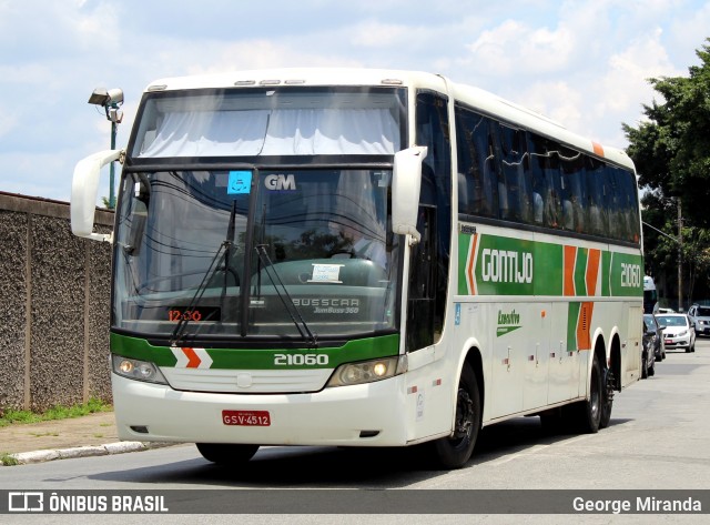 Empresa Gontijo de Transportes 21060 na cidade de São Paulo, São Paulo, Brasil, por George Miranda. ID da foto: 9156080.