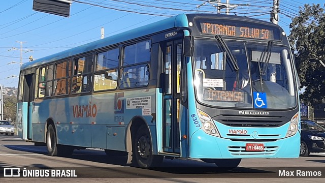 Empresa de Transporte Coletivo Viamão 8307 na cidade de Porto Alegre, Rio Grande do Sul, Brasil, por Max Ramos. ID da foto: 9155181.