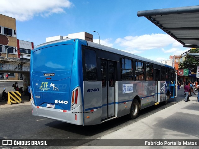 ATT - Atlântico Transportes e Turismo 6140 na cidade de Vitória da Conquista, Bahia, Brasil, por Fabrício Portella Matos. ID da foto: 9155290.