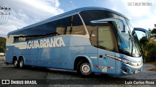 Viação Águia Branca 14014 na cidade de Juiz de Fora, Minas Gerais, Brasil, por Luiz Carlos Rosa. ID da foto: 9155142.