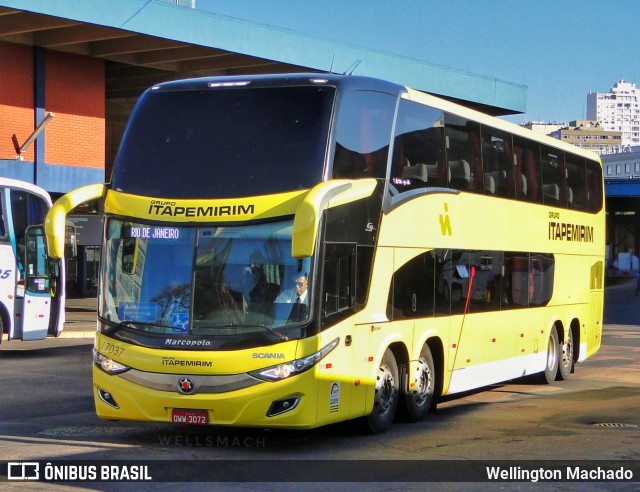 Viação Itapemirim 17037 na cidade de Porto Alegre, Rio Grande do Sul, Brasil, por Wellington Machado. ID da foto: 9155979.