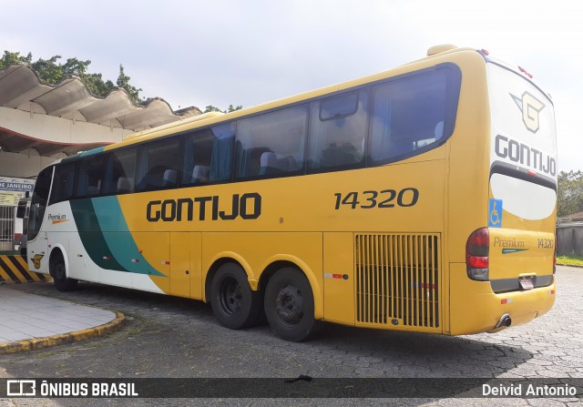 Empresa Gontijo de Transportes 14320 na cidade de Cubatão, São Paulo, Brasil, por Deivid Antonio. ID da foto: 9156748.