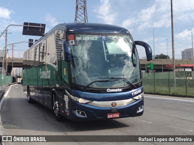 Viação Cometa 719585 na cidade de São Paulo, São Paulo, Brasil, por Rafael Lopes de Oliveira. Número da foto: #9155470.