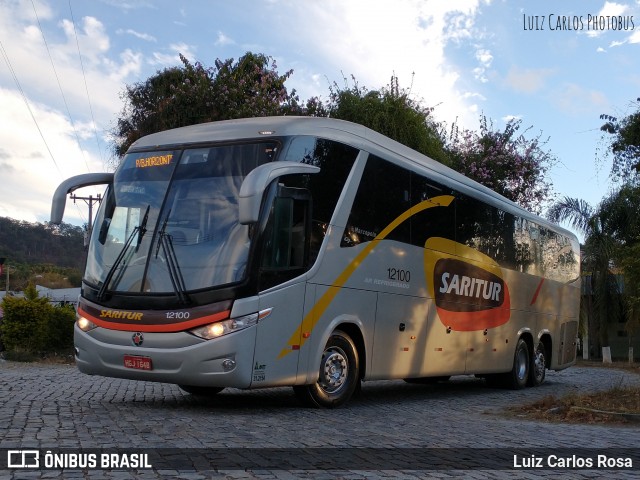 Saritur - Santa Rita Transporte Urbano e Rodoviário 12100 na cidade de Juiz de Fora, Minas Gerais, Brasil, por Luiz Carlos Rosa. Número da foto: #9155959.