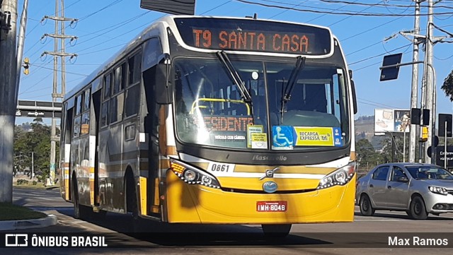 Companhia Carris Porto-Alegrense 0861 na cidade de Porto Alegre, Rio Grande do Sul, Brasil, por Max Ramos. Número da foto: #9155170.