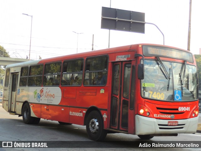 Viação Santa Edwiges 69041 na cidade de Belo Horizonte, Minas Gerais, Brasil, por Adão Raimundo Marcelino. ID da foto: 9158251.