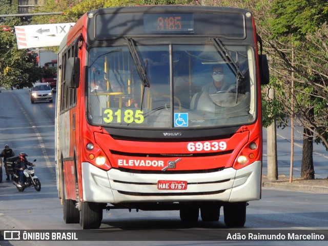 Viação Santa Edwiges 69839 na cidade de Belo Horizonte, Minas Gerais, Brasil, por Adão Raimundo Marcelino. ID da foto: 9158136.