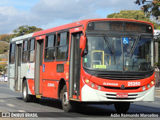 Autotrans > Turilessa 25250 na cidade de Belo Horizonte, Minas Gerais, Brasil, por Adão Raimundo Marcelino. ID da foto: 9157976.