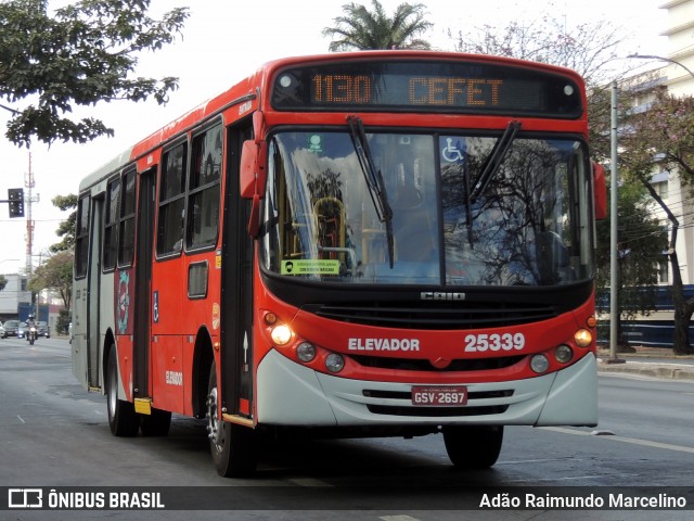 Autotrans > Turilessa 25339 na cidade de Belo Horizonte, Minas Gerais, Brasil, por Adão Raimundo Marcelino. ID da foto: 9157989.