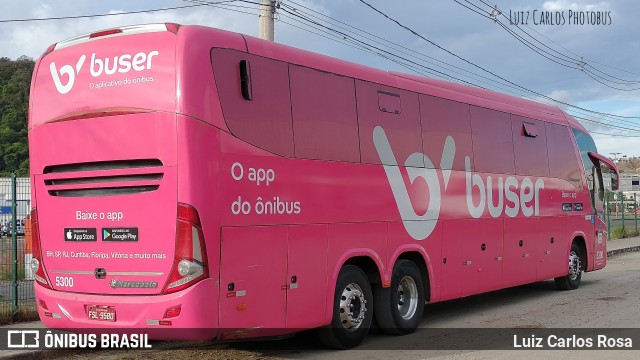 Buser Brasil Tecnologia 5300 na cidade de Juiz de Fora, Minas Gerais, Brasil, por Luiz Carlos Rosa. Número da foto: #9155916.