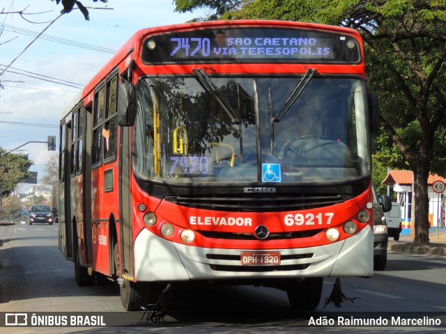Viação Santa Edwiges 69217 na cidade de Belo Horizonte, Minas Gerais, Brasil, por Adão Raimundo Marcelino. Número da foto: #9158115.