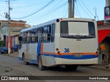 Souza Transporte 36 na cidade de Vitória de Santo Antão, Pernambuco, Brasil, por Kawã Busologo. Número da foto: #:id.