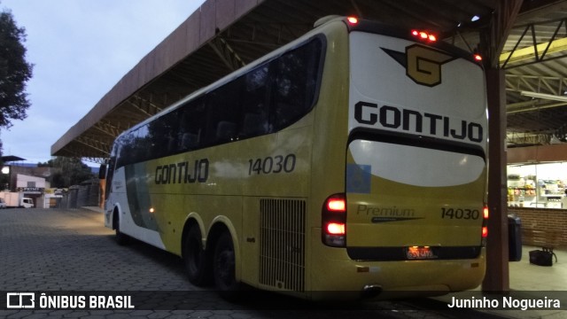 Empresa Gontijo de Transportes 14030 na cidade de Araçuaí, Minas Gerais, Brasil, por Juninho Nogueira. ID da foto: 9226370.