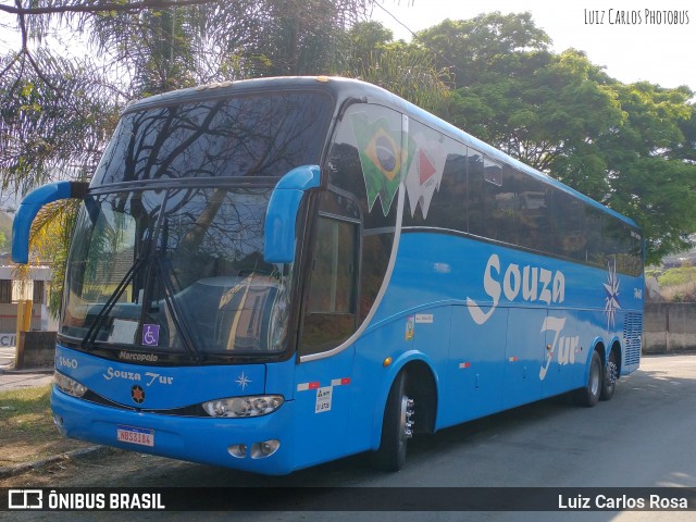 Souza Tur 3660 na cidade de Juiz de Fora, Minas Gerais, Brasil, por Luiz Carlos Rosa. Número da foto: #9227523.