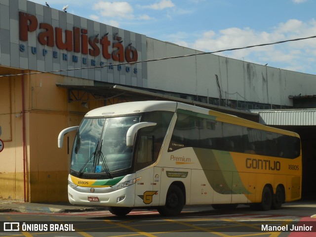 Empresa Gontijo de Transportes 18805 na cidade de Sorocaba, São Paulo, Brasil, por Manoel Junior. ID da foto: 9226205.