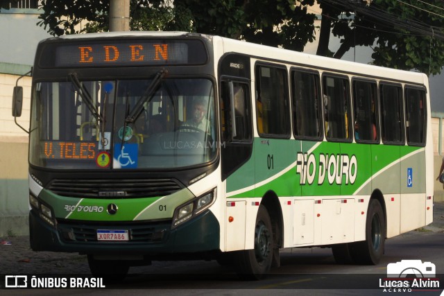 Rio D´Ouro Transportes Coletivos 01 na cidade de São João de Meriti, Rio de Janeiro, Brasil, por Lucas Alvim. ID da foto: 9227742.