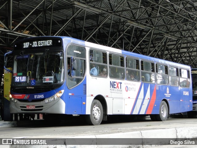 Next Mobilidade - ABC Sistema de Transporte 81.845 na cidade de Santo André, São Paulo, Brasil, por Diego Silva. ID da foto: 9227327.