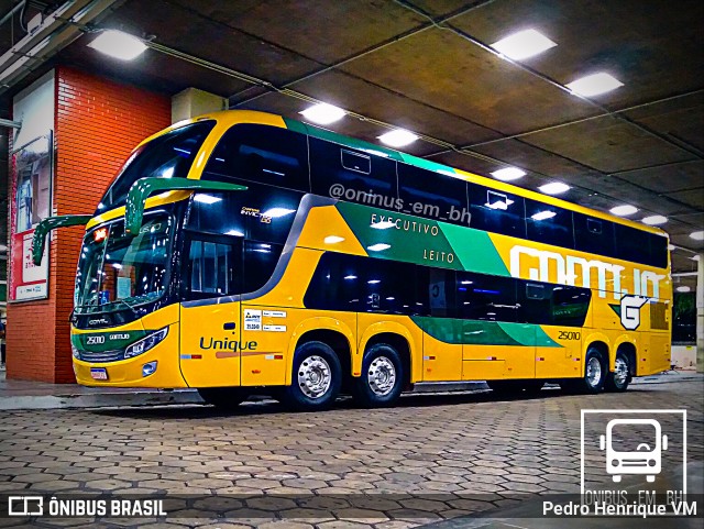 Empresa Gontijo de Transportes 25010 na cidade de Belo Horizonte, Minas Gerais, Brasil, por Pedro Henrique VM. Número da foto: #9228547.