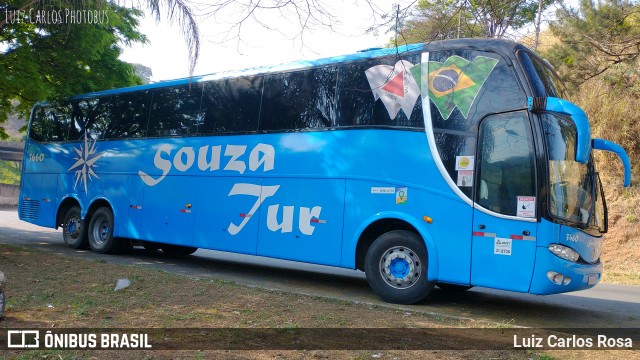 Souza Tur 3660 na cidade de Juiz de Fora, Minas Gerais, Brasil, por Luiz Carlos Rosa. ID da foto: 9227539.