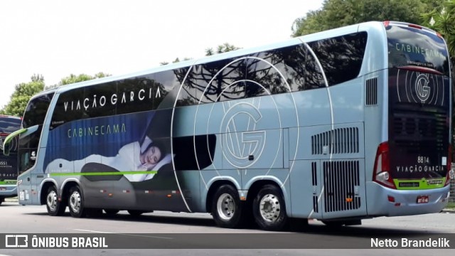 Viação Garcia 8814 na cidade de Curitiba, Paraná, Brasil, por Netto Brandelik. Número da foto: #9258337.