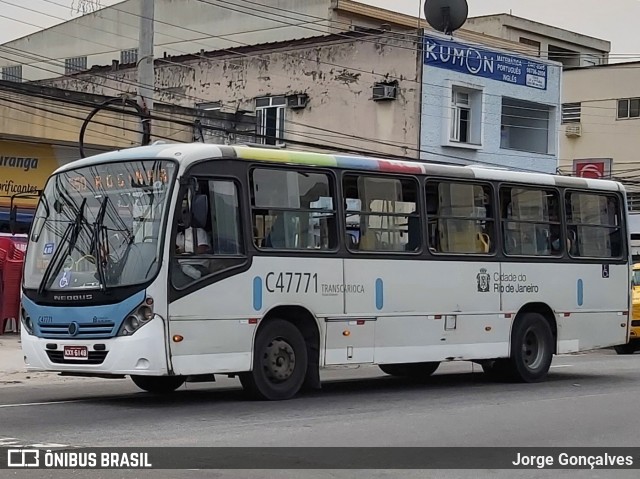 Viação Redentor C47771 na cidade de Rio de Janeiro, Rio de Janeiro, Brasil, por Jorge Gonçalves. Número da foto: #9257964.