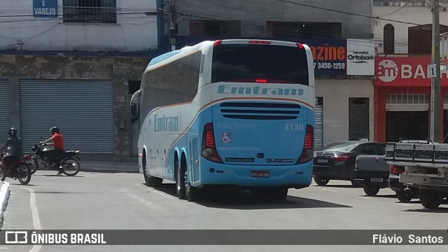 Emtram 4120 na cidade de Barra da Estiva, Bahia, Brasil, por Flávio  Santos. Número da foto: #9258480.