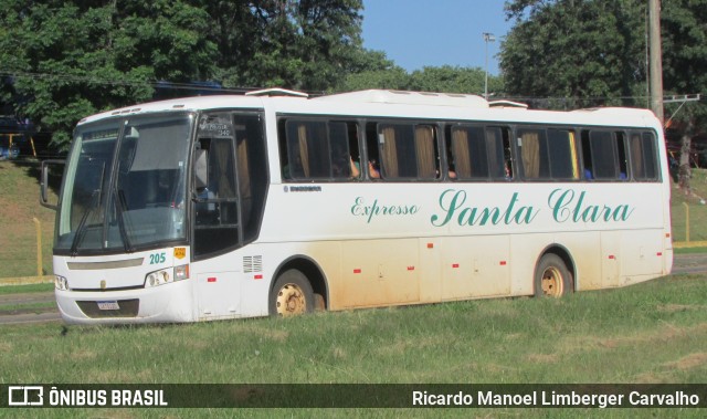 Expresso Santa Clara 205 na cidade de Santa Cruz do Sul, Rio Grande do Sul, Brasil, por Ricardo Manoel Limberger Carvalho. Número da foto: #9258814.