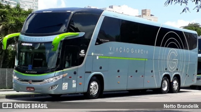 Viação Garcia 8551 na cidade de Curitiba, Paraná, Brasil, por Netto Brandelik. Número da foto: #9258301.