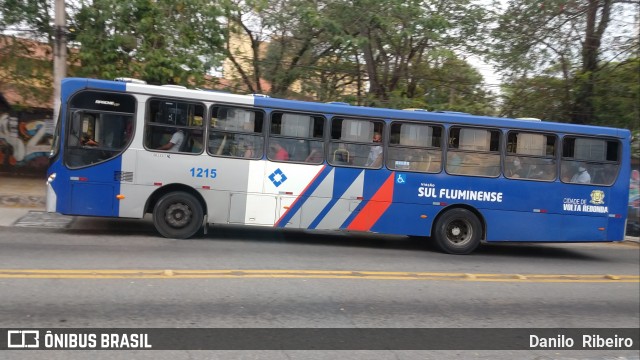 Viação Sul Fluminense 1215 na cidade de Volta Redonda, Rio de Janeiro, Brasil, por Danilo  Ribeiro. Número da foto: #9257945.