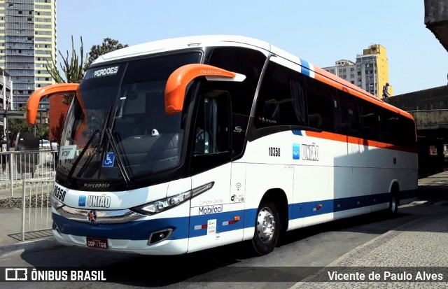 Expresso União 10350 na cidade de Belo Horizonte, Minas Gerais, Brasil, por Vicente de Paulo Alves. Número da foto: #9258789.