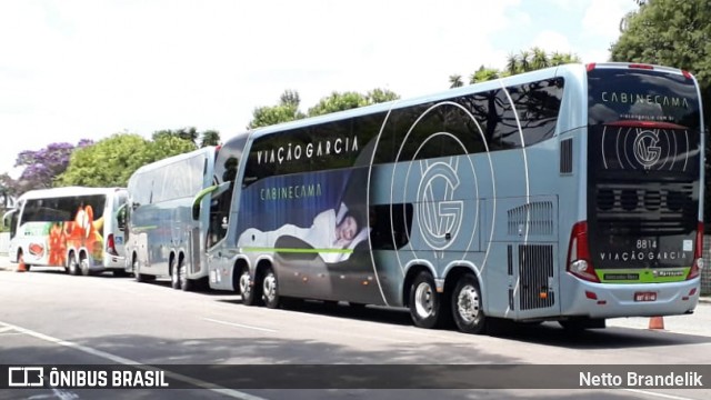 Viação Garcia 8814 na cidade de Curitiba, Paraná, Brasil, por Netto Brandelik. Número da foto: #9258382.