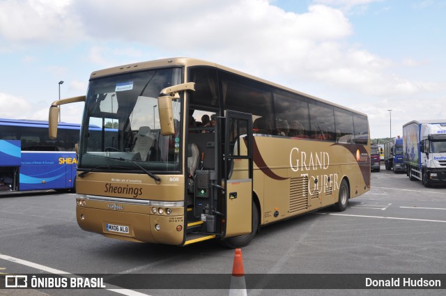 Shearings 808 na cidade de South Yorkshire, Inglaterra, por Donald Hudson. Número da foto: #9256836.