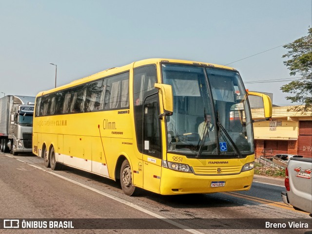 Viação Itapemirim 9551 na cidade de Campos dos Goytacazes, Rio de Janeiro, Brasil, por Breno Vieira. ID da foto: 9257735.